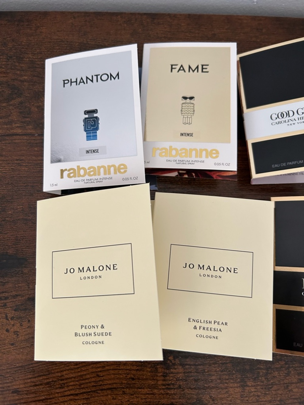 6pc assorted Parfum samples bundle - Picture 3 of 5